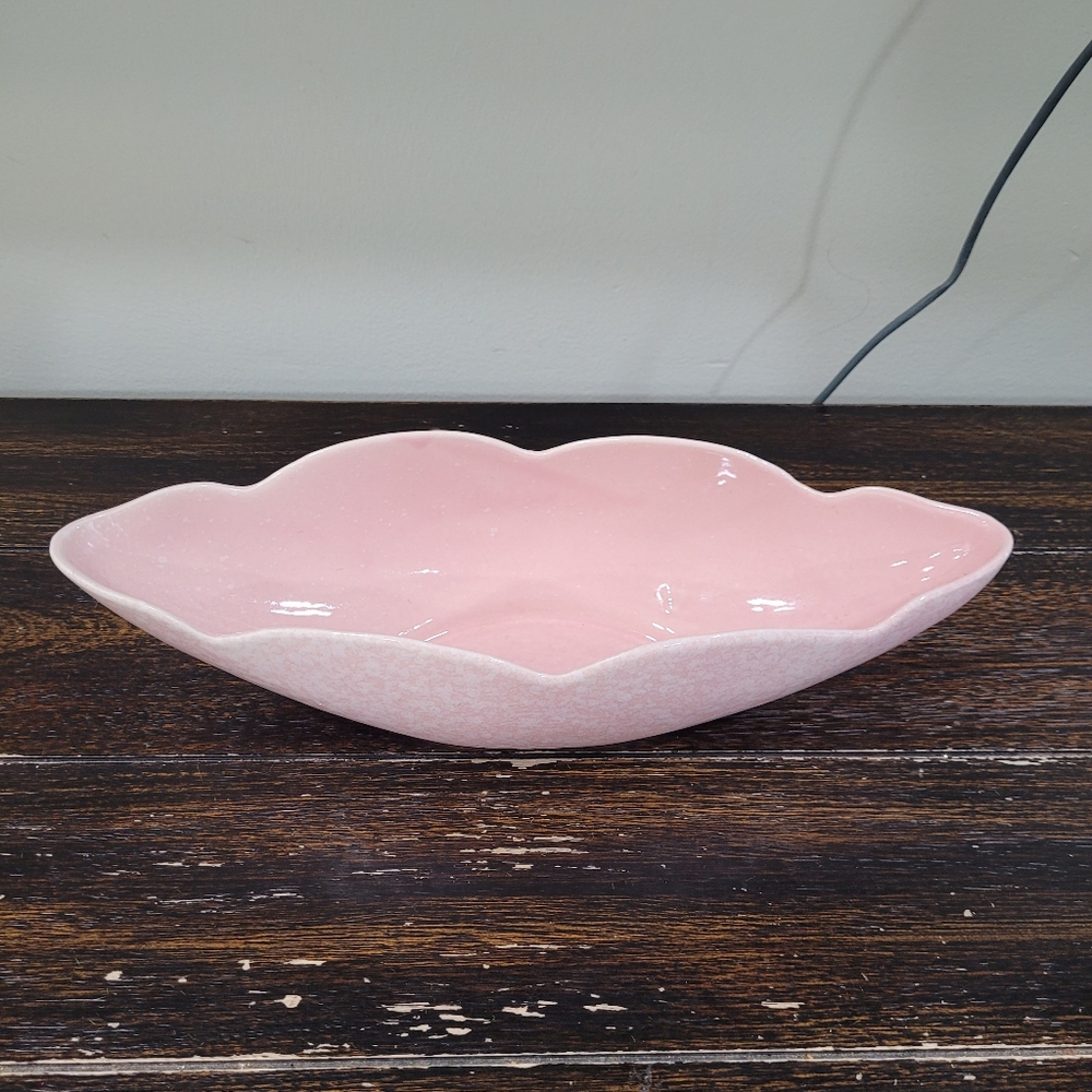 Kenwood pink vintage planter bowl